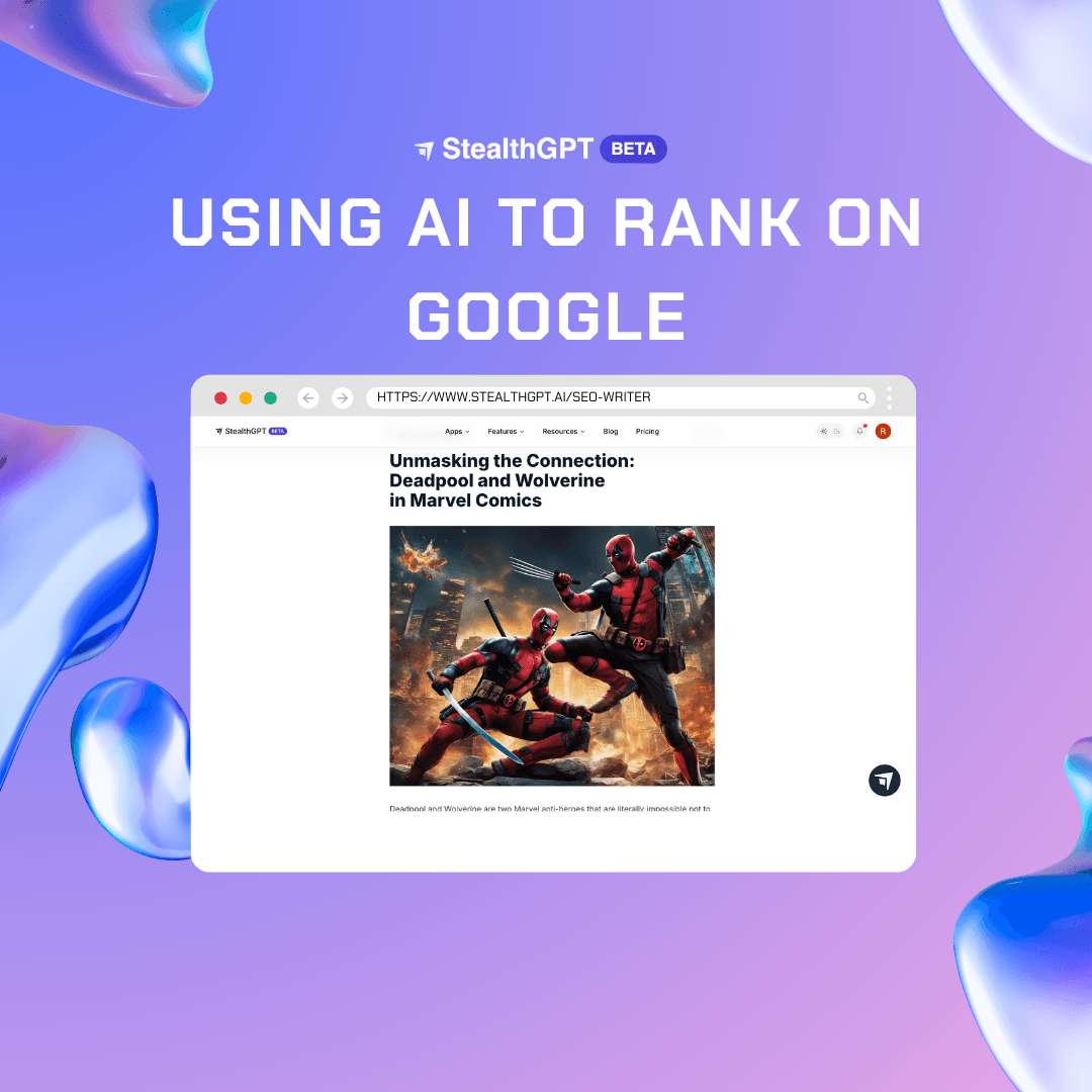 How To Rank On Google With An AI Writing Tool