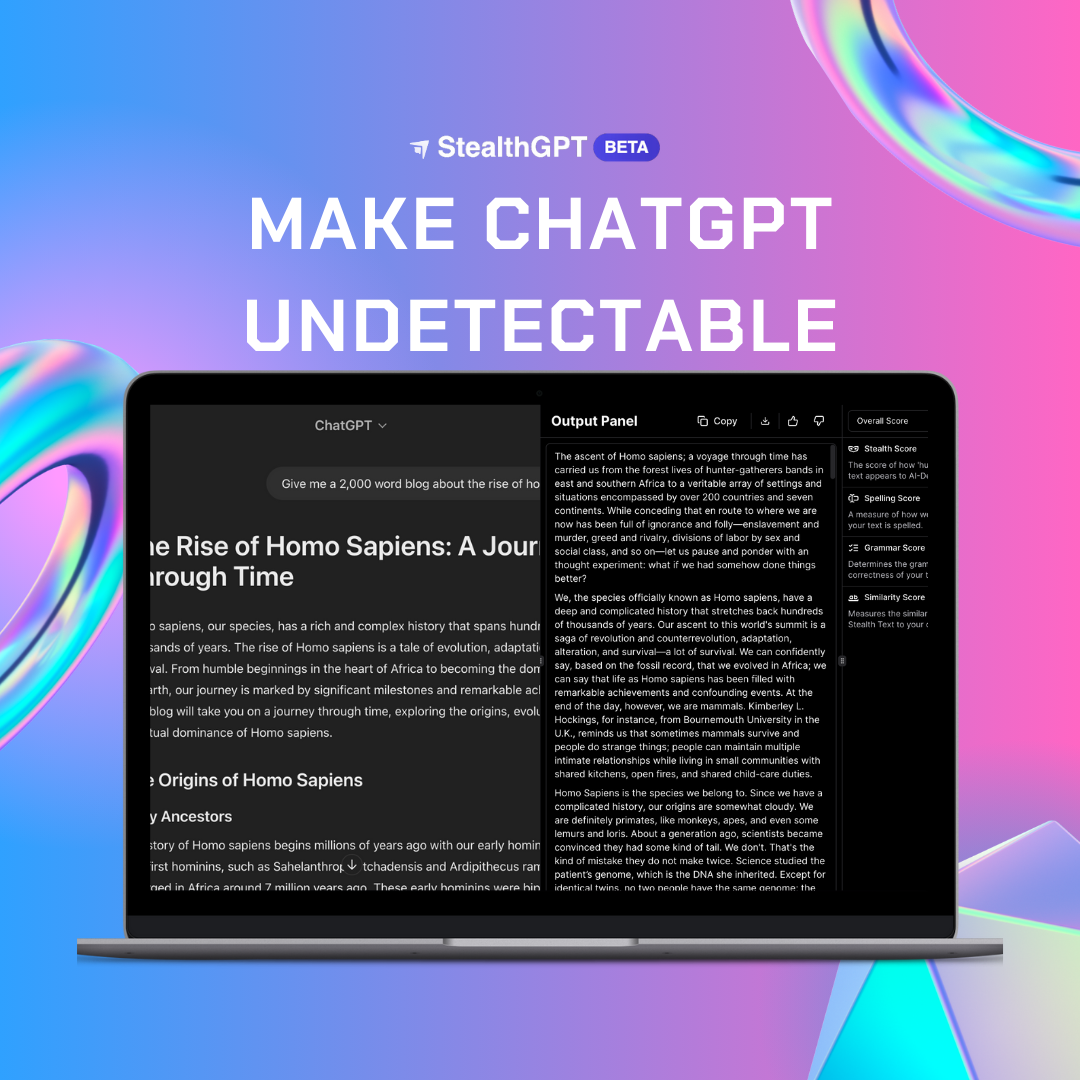 How To Make ChatGPT Undetectable