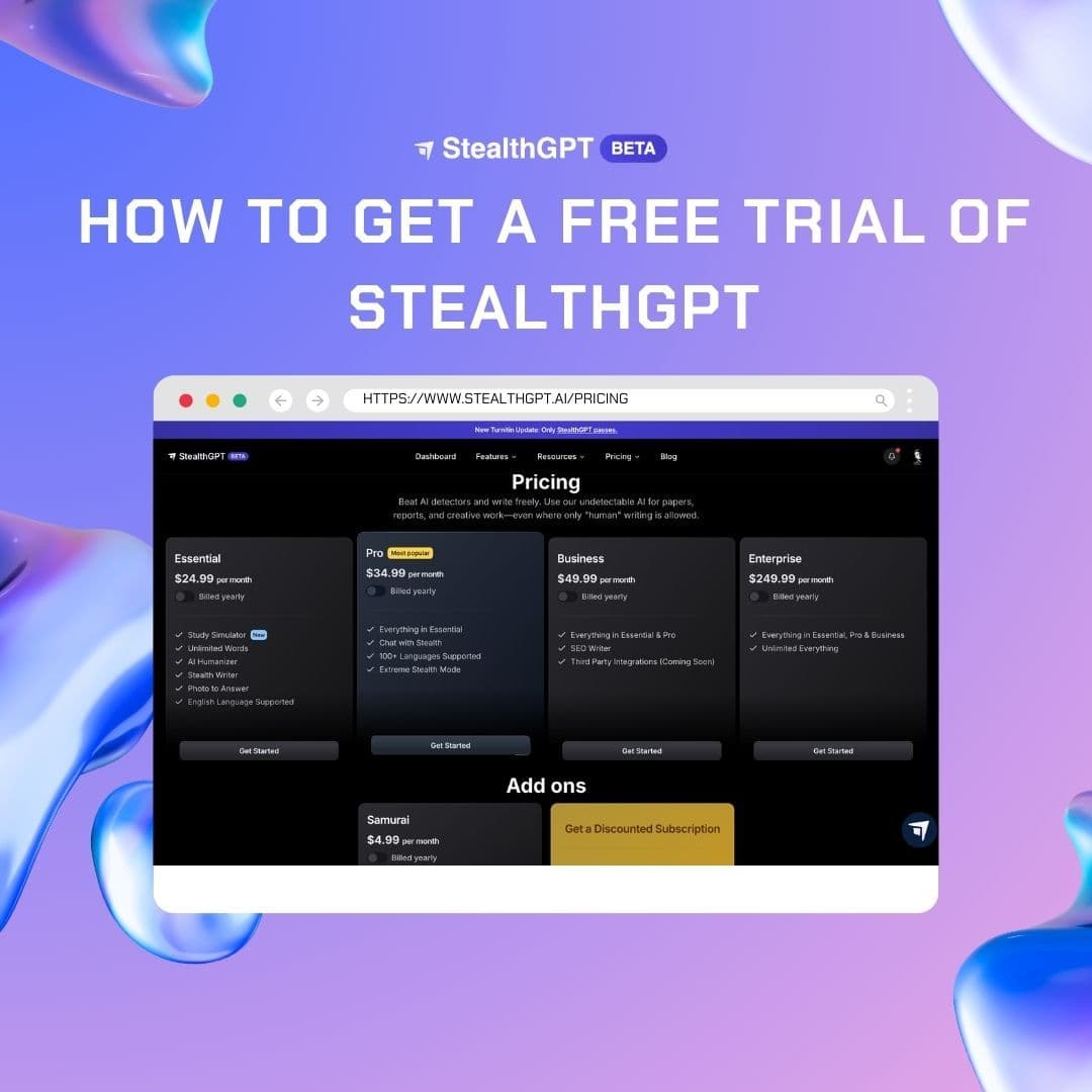 How to Get a Free Trial of StealthGPT