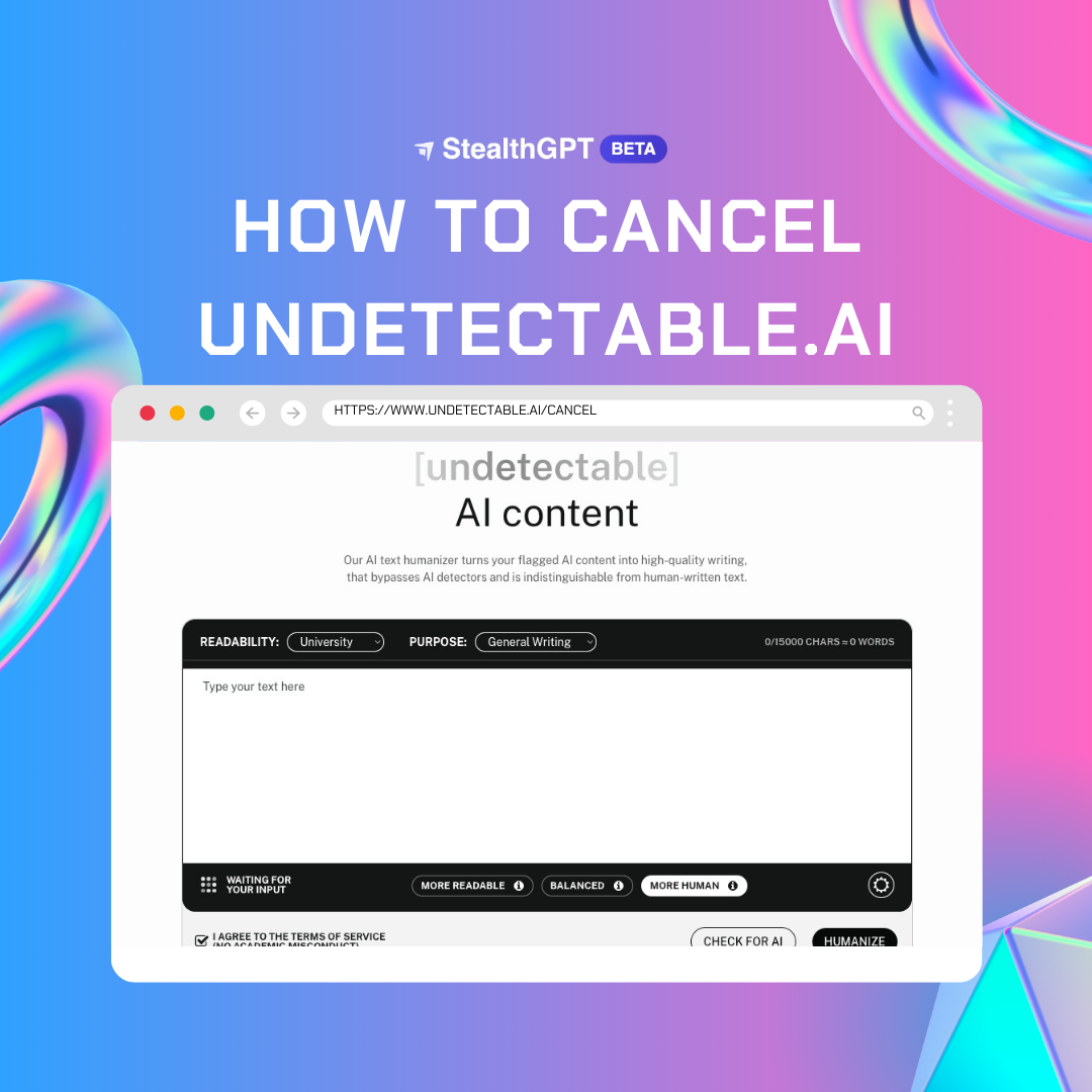 How to Cancel Undetectable.AI Subscription