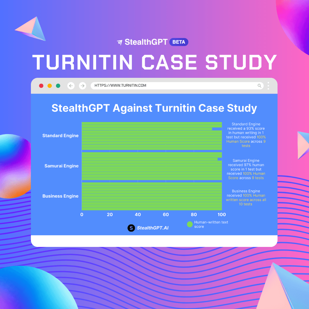 Turnitin's AI Detection Case Study: StealthGPT Achieves 0% AI Writing