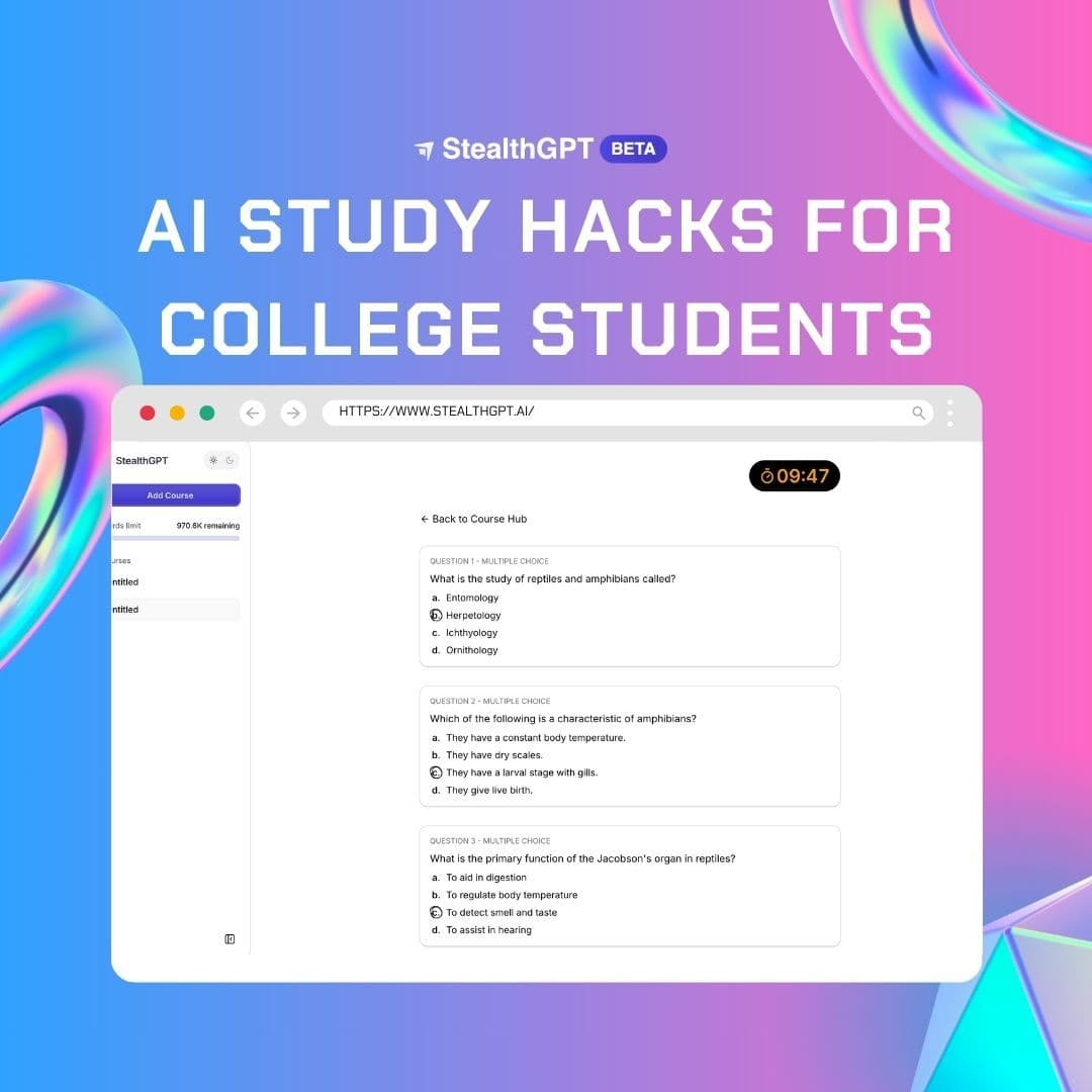 AI Study Hacks for College Students